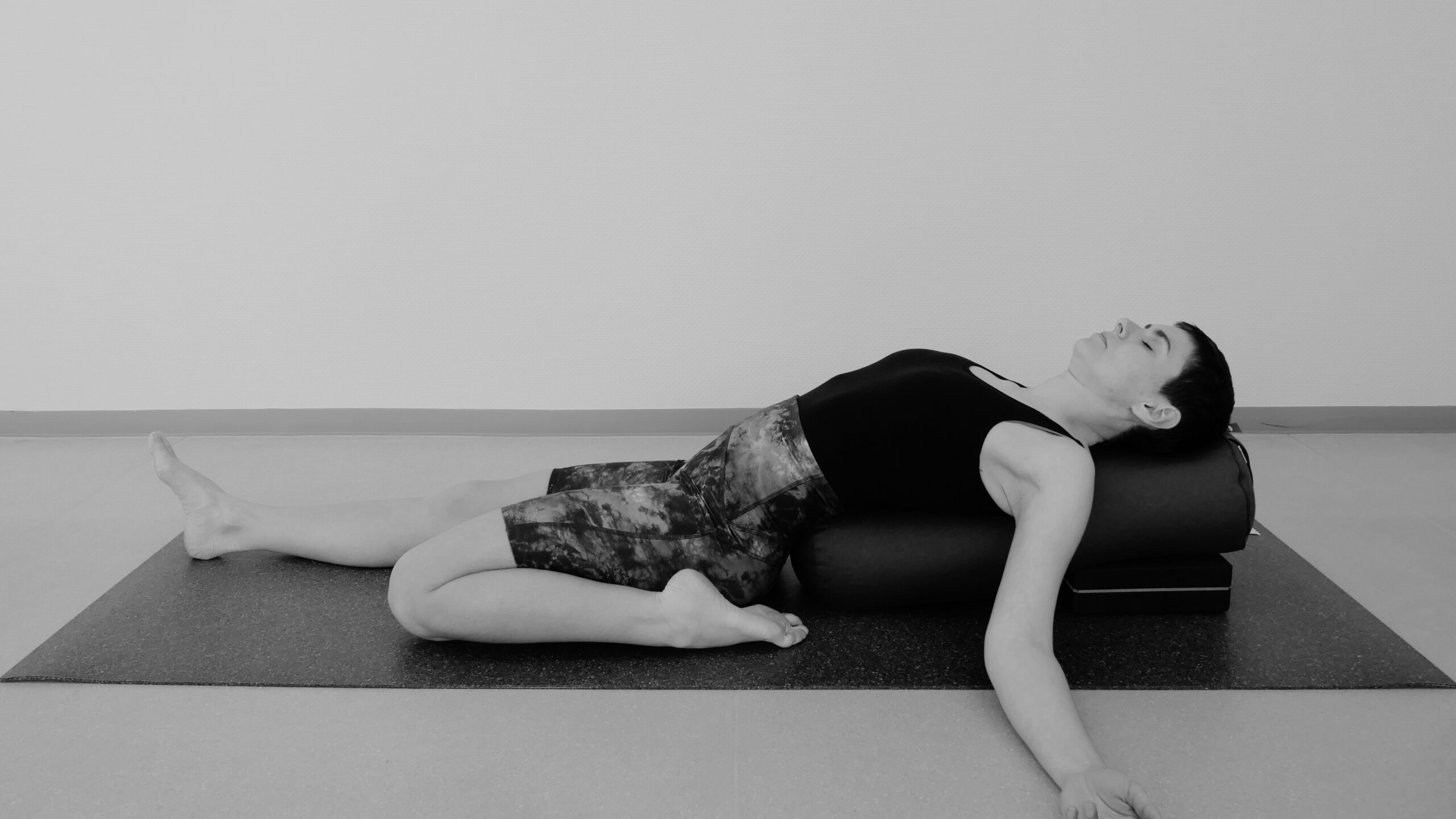 Yin Yoga Asana Halber Sattel